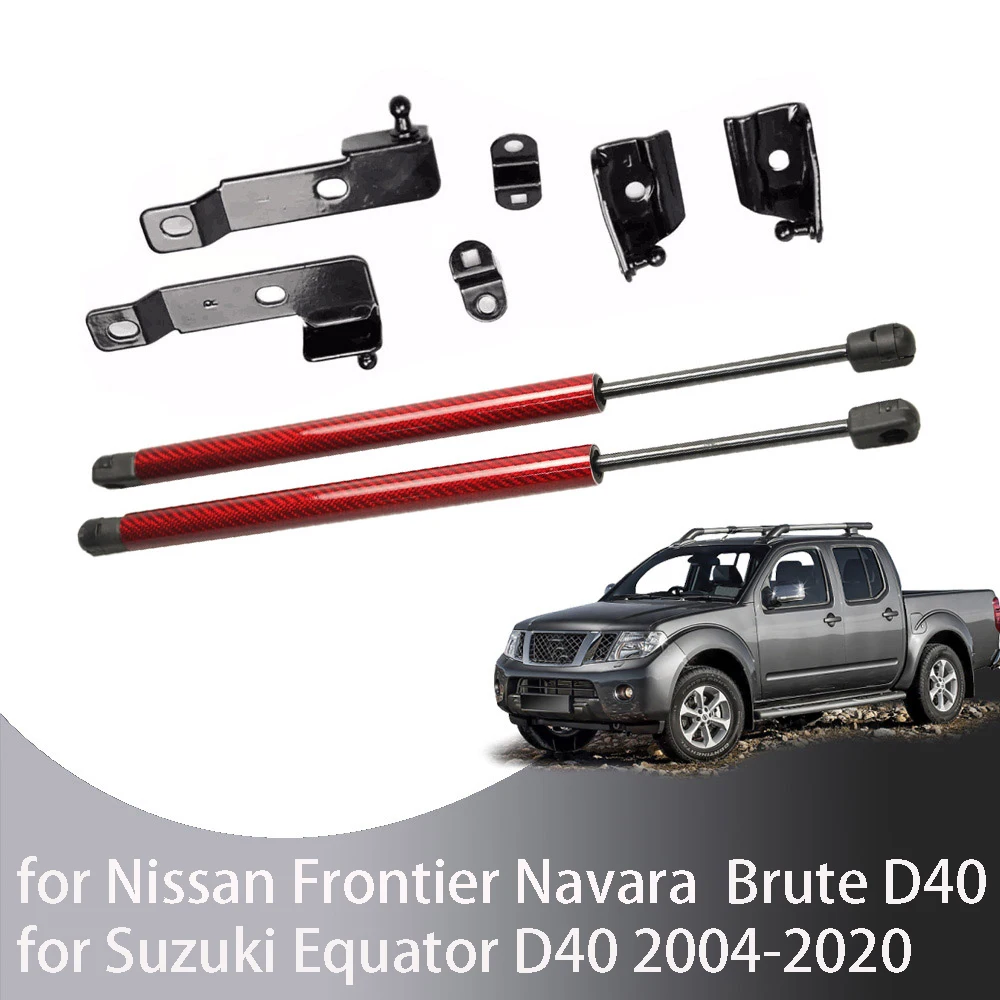 Amortiguadores de capó gas Nissan Navarra D40 Frontier Pathfinder - imagen 5