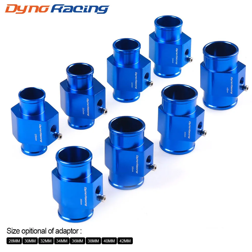 Dynoracing Adaptador de manguito con sensor de temperatura del agua
