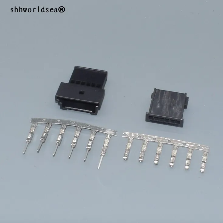 Shhworldsea Conector volante multifunción 6 pines 4B0971978B - imagen 2