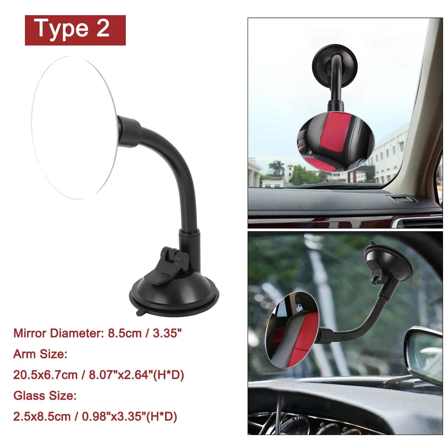 Accesorio de punto ciego para el interior del coche