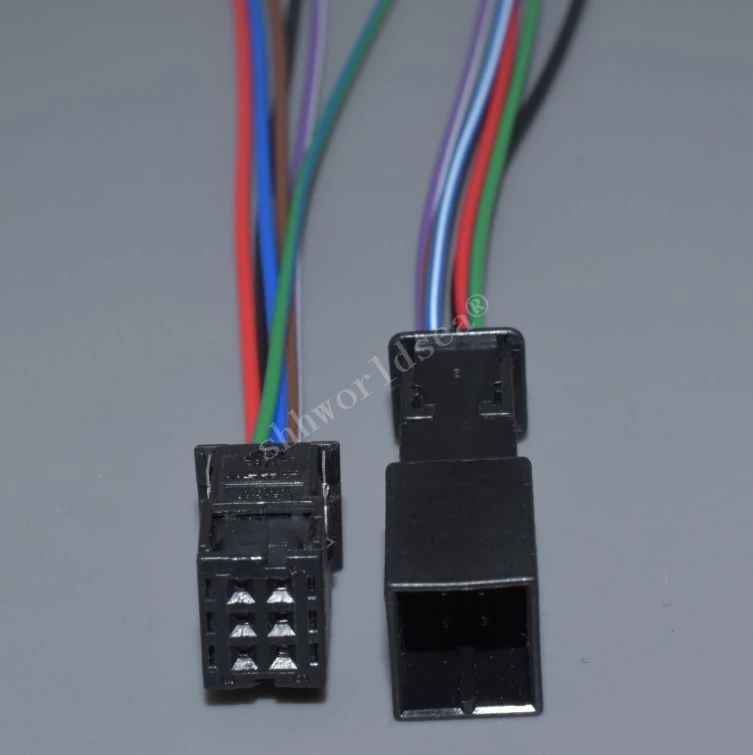8E0 971 833/834 conector de 6 vías para retrovisor antideslumbrante VW Audi - imagen 4