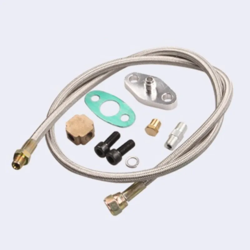 Kit de tubos de aceite para turbocompresor T3/T4/T70/T66/T04E - imagen 3