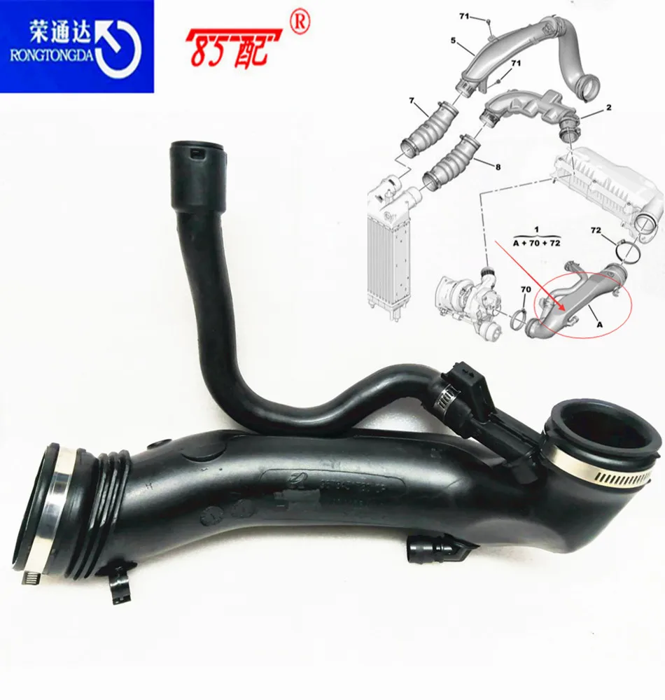 Kit admisión turbo 1440Q6 – Peugeot Citroën 1.6 16V