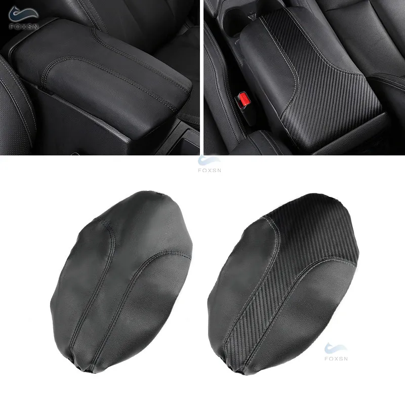 Cubierta de cuero para reposabrazos central Nissan X-Trail 2014-2020