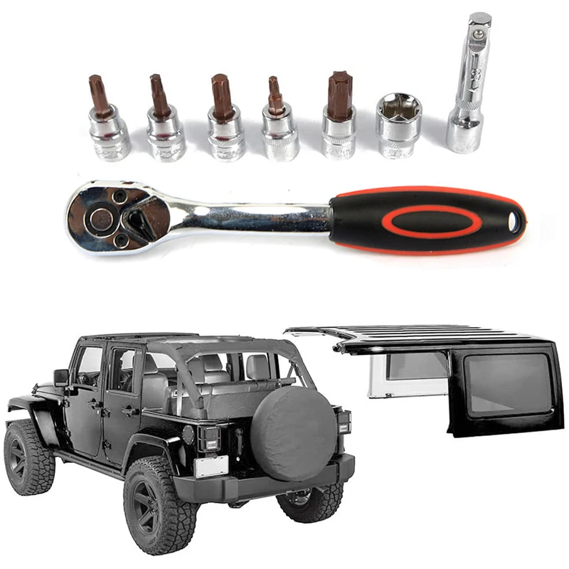 Kit de desmontaje de puertas y techo Jeep Wrangler TJ/JK/JL
