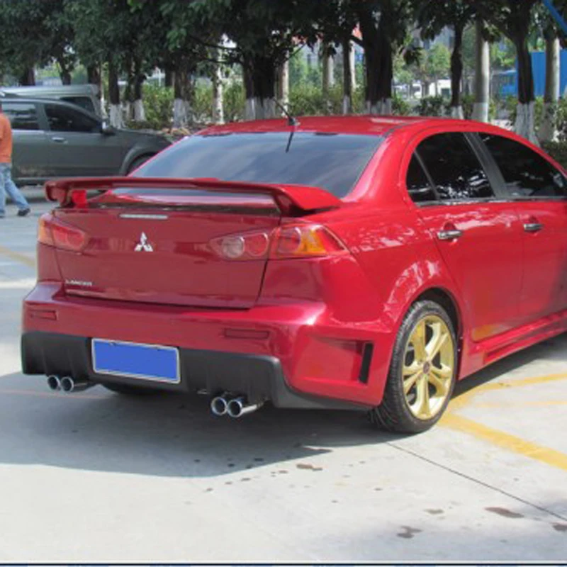 Spoiler trasero ABS para Mitsubishi Lancer EX 2010-2016 color primer - imagen 2