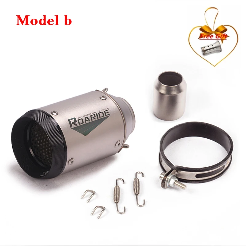 Tubo escape moto universal silenciador fibra carbono DB Killer Z900 - imagen 4