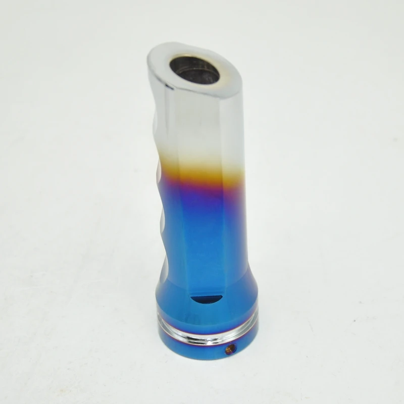 Funda de freno de mano de aluminio universal Neo Chrome azul - imagen 3