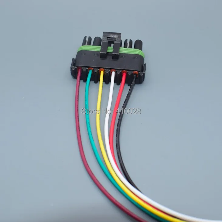 Conector 12015799 para válvula selectora de combustible, 6 pines - imagen 3