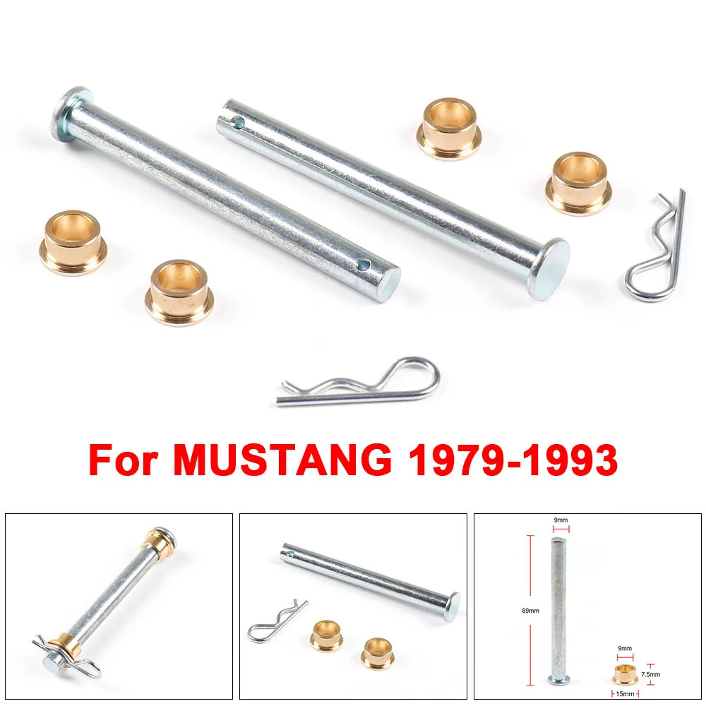Pasadores bisagra de puerta Ford Mustang 1979-1993 repuesto