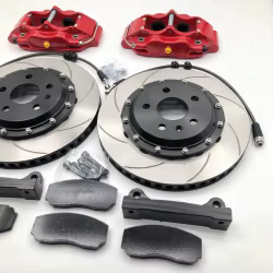 Kit de frenos Jekit con pinzas multipistón y rotor ventilado