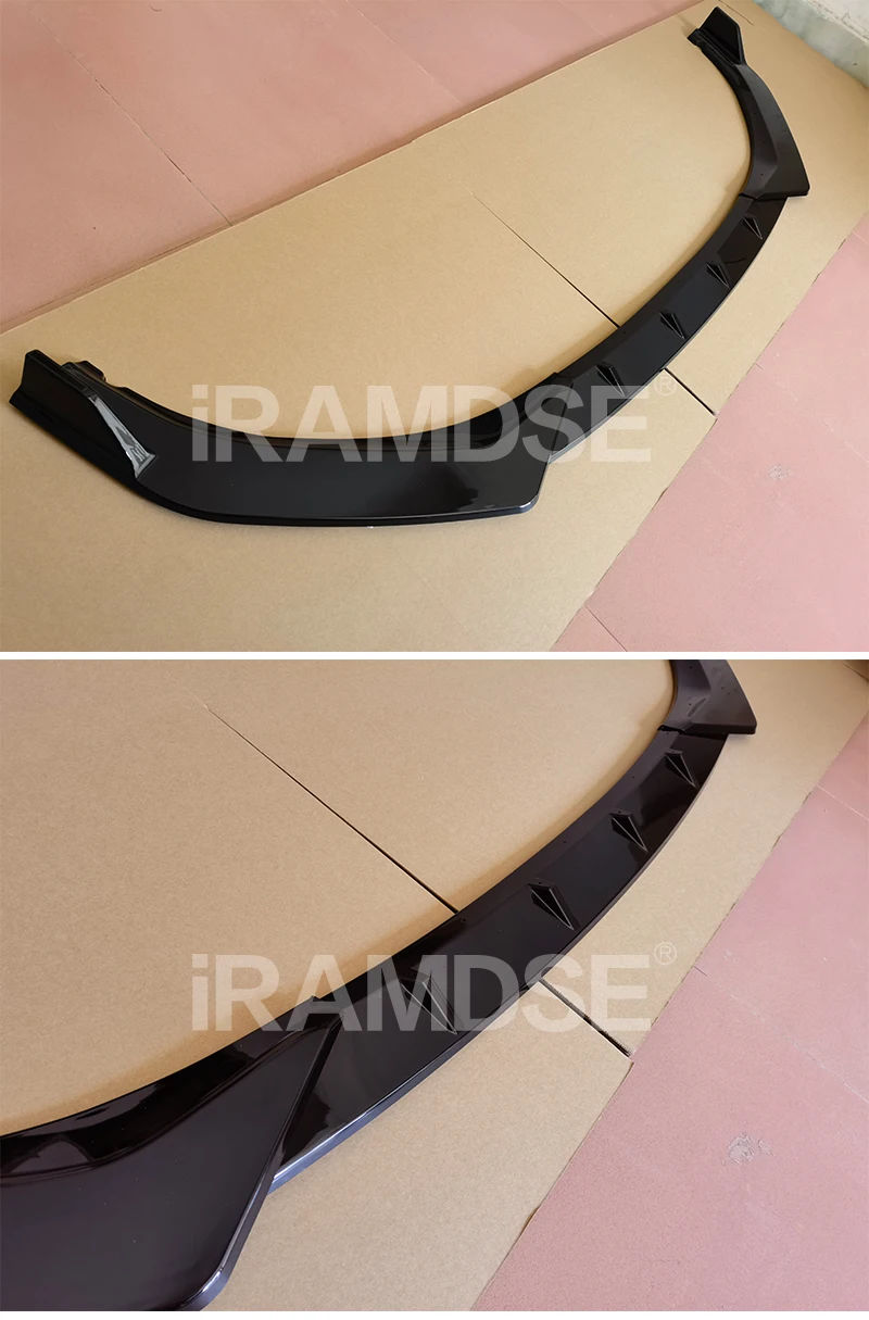 Divisor frontal iRAMDSE instalado en BMW G30 Serie 5