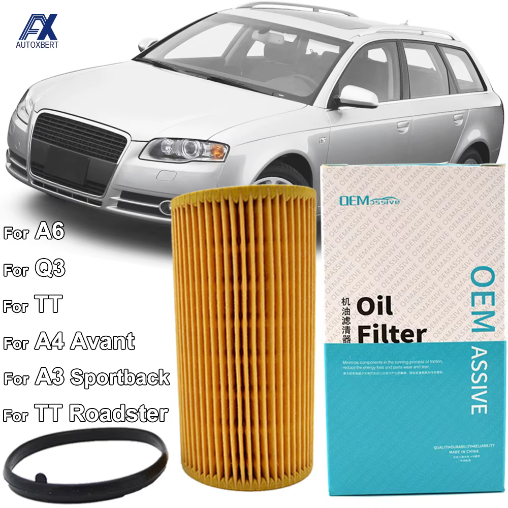 Filtro de aceite para Audi A1 8X1 2012 / A3 8P1 A6 4F2 C6 TT 8J3 2005 2006 2007 2008 2009/A4 2010-2011 1984cc 2005 06D115562