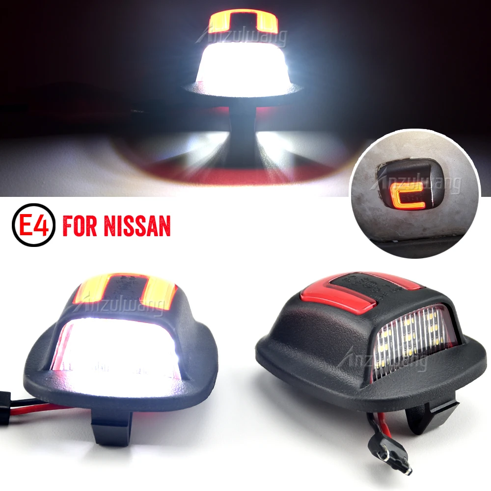 Luz LED para matricula Nissan Xterra WD22 y Frontier NP300 D22 - imagen 4