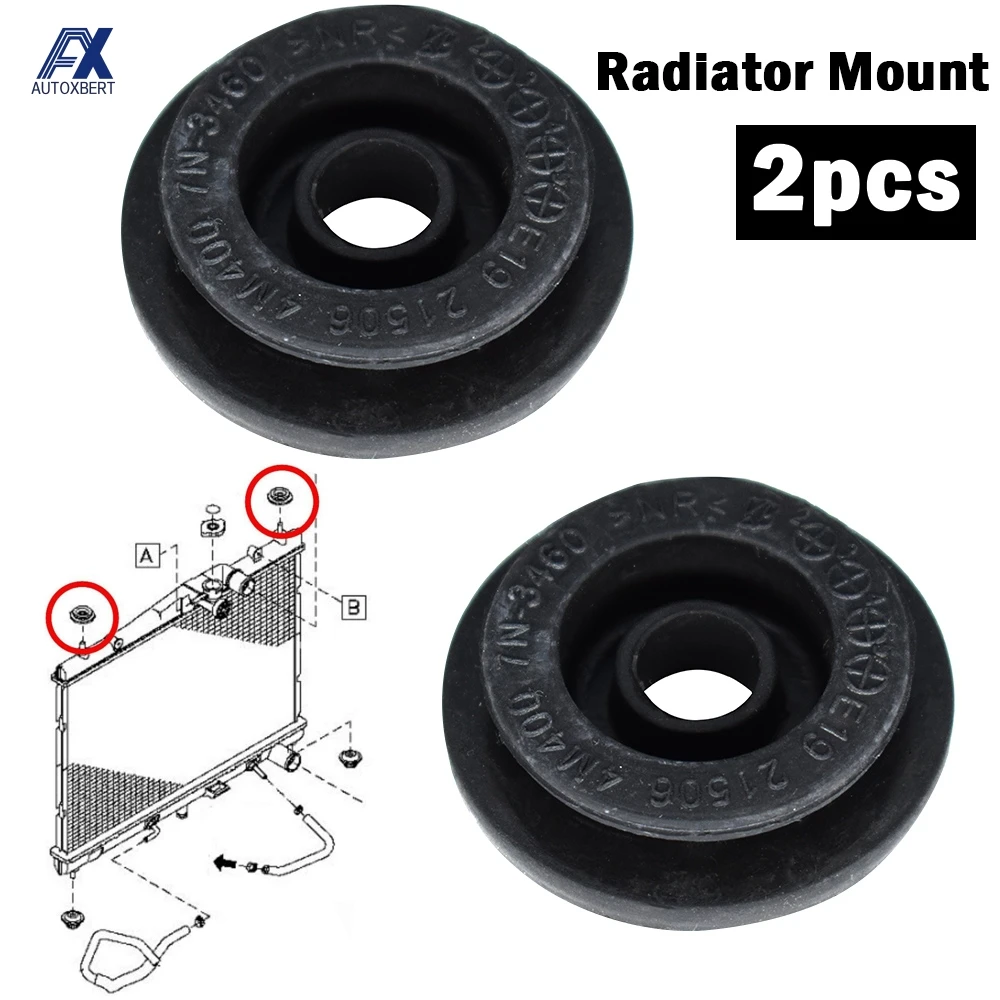 NSB-048 21506-4M400 Topes de goma para radiador Nissan X-Trail