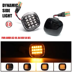 Luz intermitente secuencial LED para Skoda Fabia Octavia y Audi A3 A4
