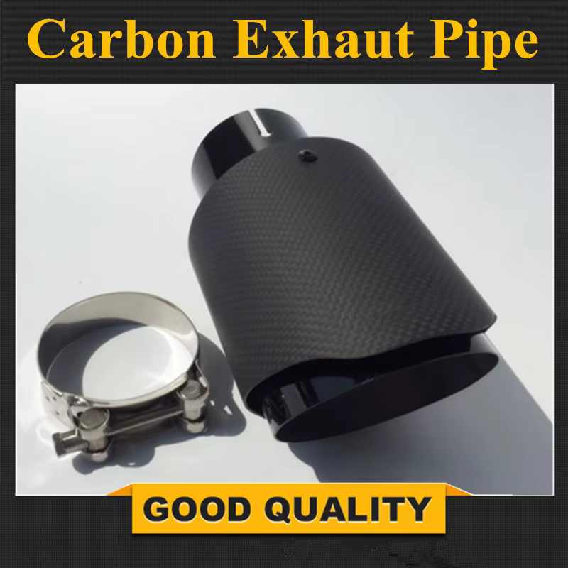Cola de escape negra estilo Akrapovič para BMW E90 - imagen 2