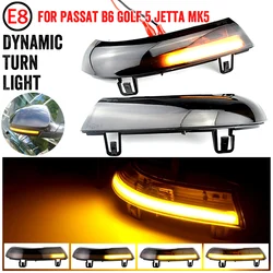 Intermitente LED dinámico de espejo para Volkswagen Golf 5