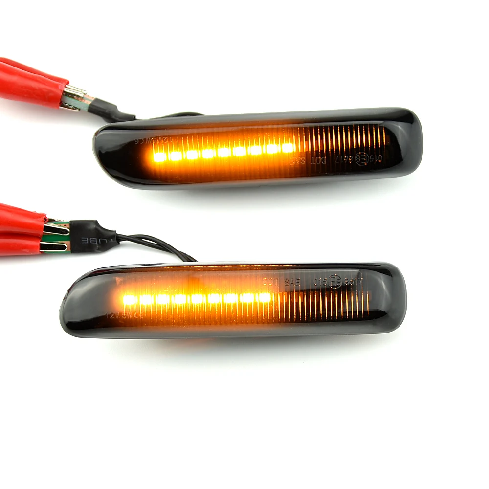 Indicador lateral LED instalado en la carrocería