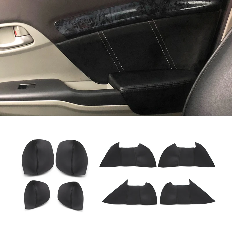 Funda reposabrazos de cuero para Honda Civic 2012-2015