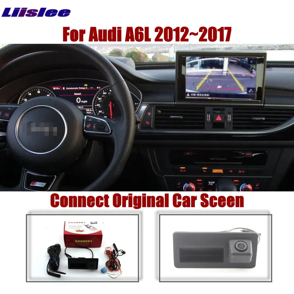 Cámara trasera con maneta de maletero Audi A6 C7 (4G) - imagen 2