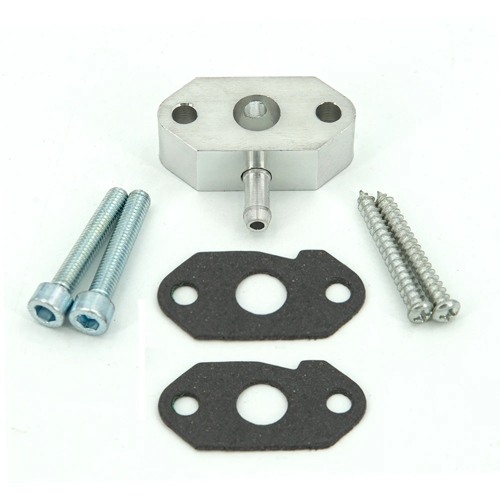 Adaptador de sensor Turbo Boost de aluminio anodizado
