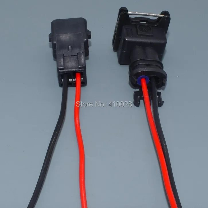 Shhworldsea 282189-1, conector EV1 estanco de 2 pines para inyector - imagen 5