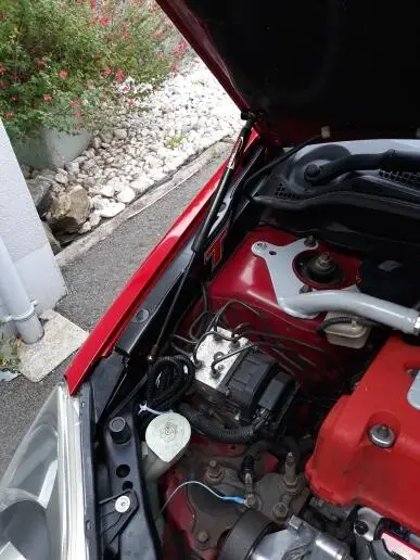 Amortiguador del capó fibra de carbono Honda Civic Tipo R EP3 - imagen 5