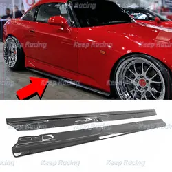 Extensión de falda lateral en carbono brillante Honda S2000 AP1 AP2