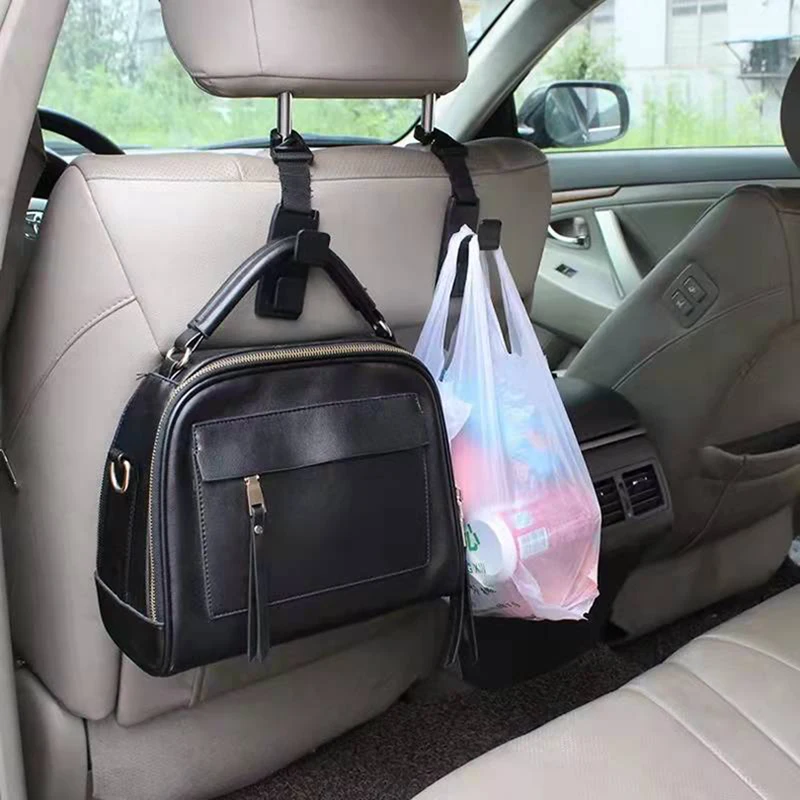 Ganchos multifunción para reposacabezas asiento trasero organizador - imagen 5