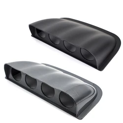 Panel 4 relojes 52 mm fibra carbono universal para tuning automoción