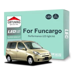 Bombillas LED CANbus para interior y matrícula – Toyota Funcargo
