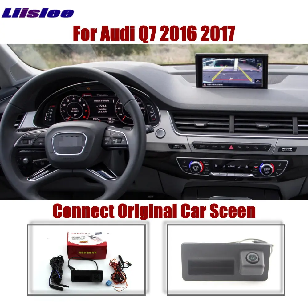 Cámara de marcha atrás con líneas dinámicas para Audi Q7 4L - imagen 2