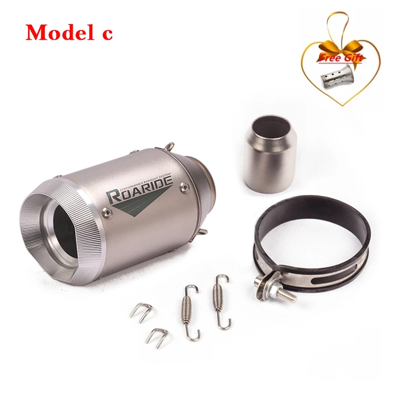 Tubo escape moto universal silenciador fibra carbono DB Killer Z900 - imagen 5