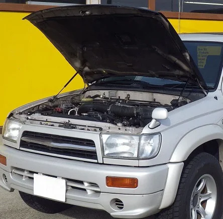 Amortiguador de capó en fibra de carbono para Toyota 4Runner KZN185W