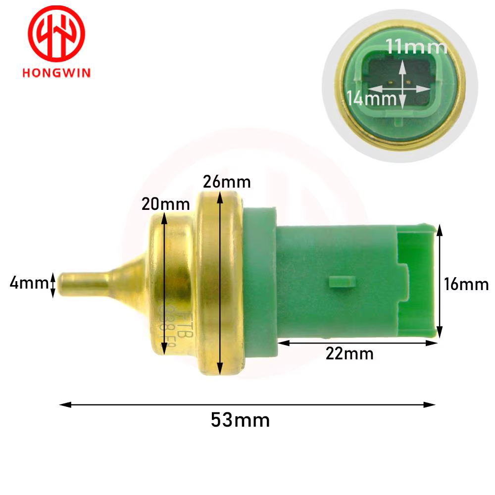 Sensor de temperatura del agua para vehículos Mini, Citroën y Peugeot
