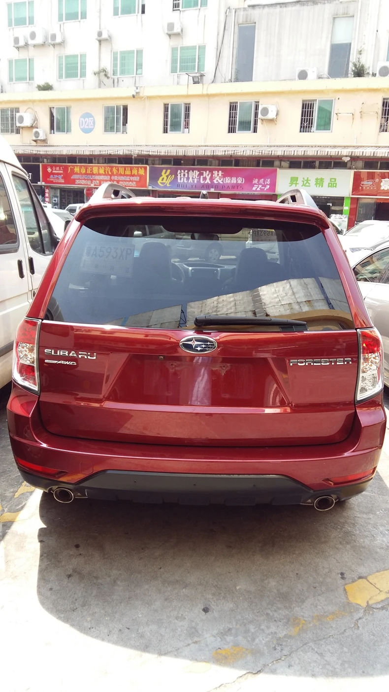 Alerón trasero ABS sin pintar para Subaru Forester 2008-2012 - imagen 4