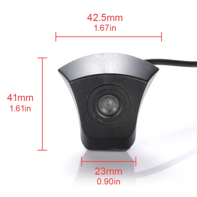 Cámara de visión frontal HD CCD para Audi A3 8V/A4 B8 - imagen 4