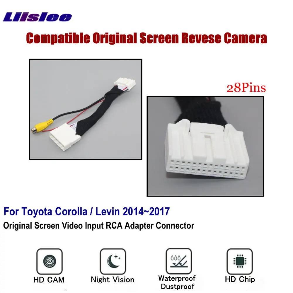 Adaptador cámara marcha atrás Toyota Corolla 2014-2017 – HD CCD - imagen 4