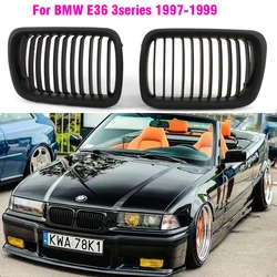 Parrilla frontal BMW E36 318i 323i 325i 328i - ABS negro