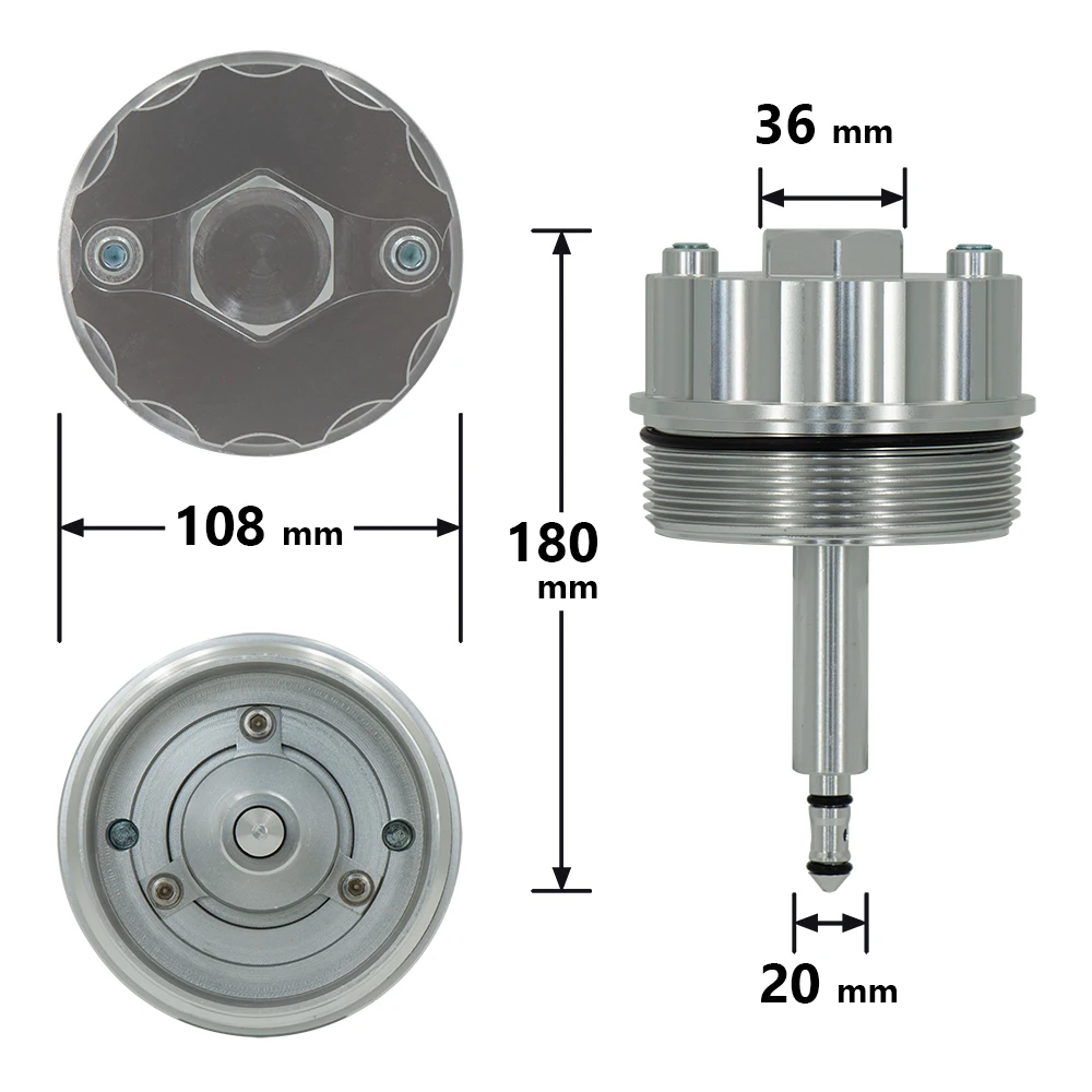 Tapa adaptadora de competición para filtro de aceite BMW E36/E39/E46 - imagen 3