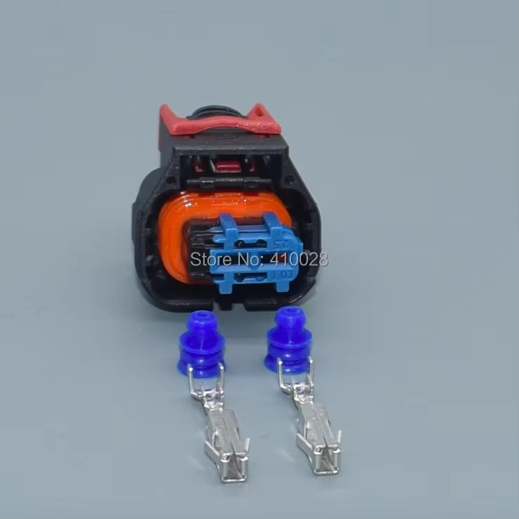 Shhworldsea Conector eléctrico macho impermeable 2 pines 1928405521 - imagen 5