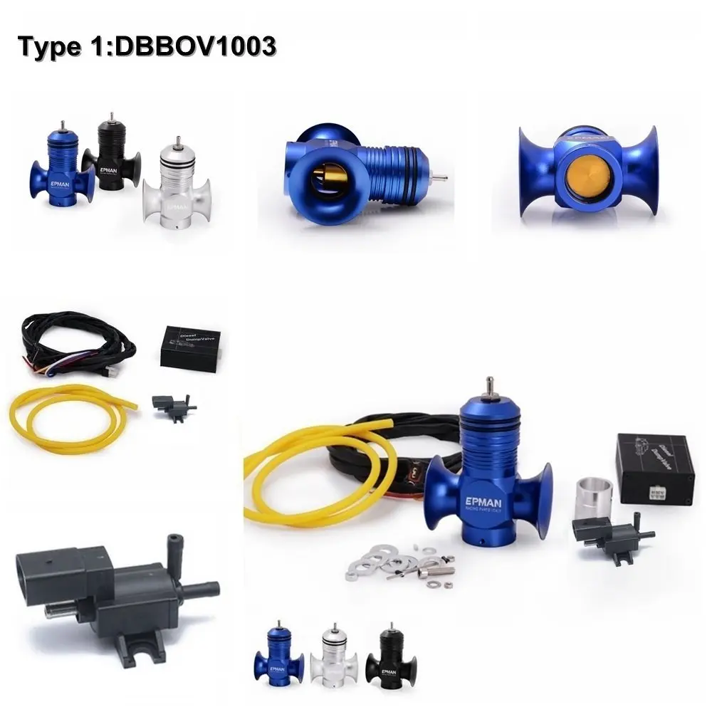 Válvula de descarga Universal EPMAN, válvula de soplado BOV para BMW E36 E39 E46, Kit EP-DBBOV1003/EP-DBBOV1002 - imagen 4