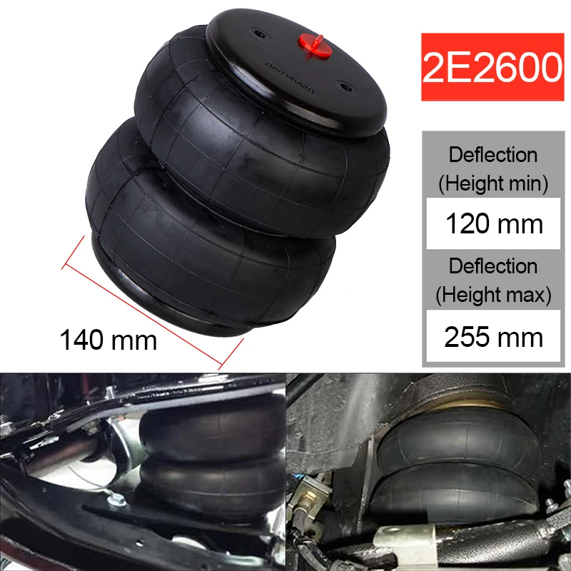 Airbag de suspensión Tride Springs D2600 Dominator 58616 - imagen 5