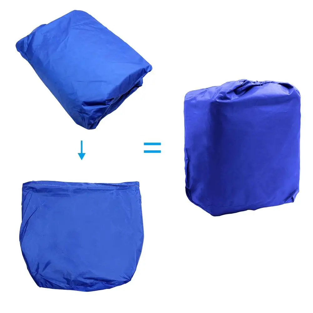 Funda impermeable para barco 210D con protección UV, de 14 a 22 pies - imagen 5