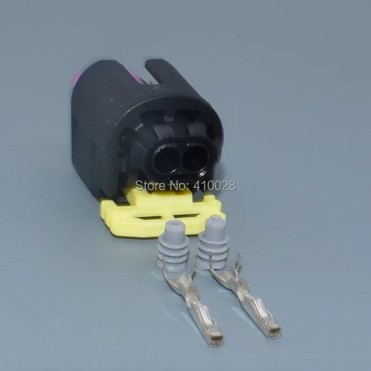 Shhworldsea 1928405091 Conector automotriz impermeable de 2 pines - imagen 4