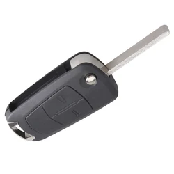 Llave de repuesto para Opel Corsa y Vectra, mando 2 botones negro