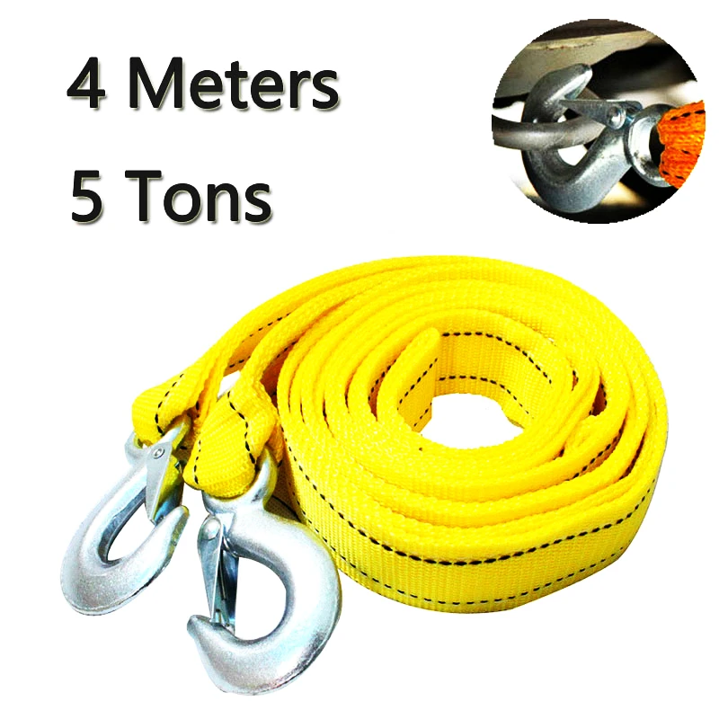 Cable remolque y ganchos correa tracción para recuperación todoterreno - imagen 2