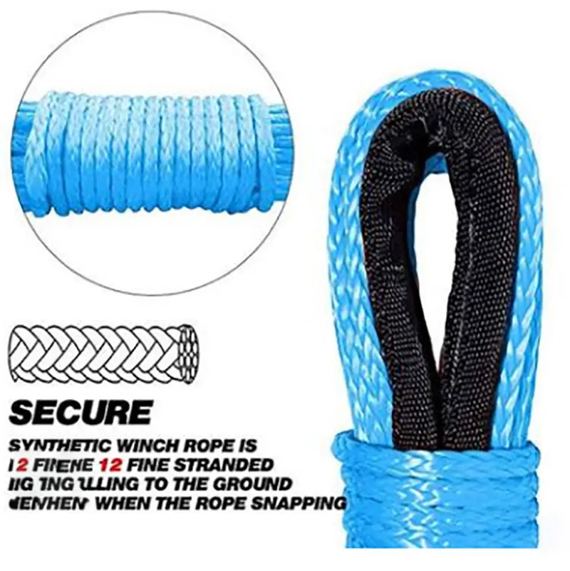 Cable de remolque con tope de goma para ATV, SUV y UTV - imagen 3