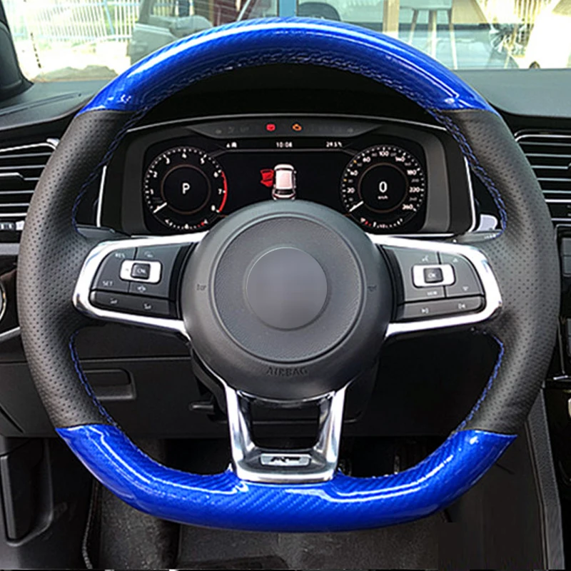 Funda de volante gamuza carbono VW Golf 7 GTI/R (2015-2016) - imagen 5